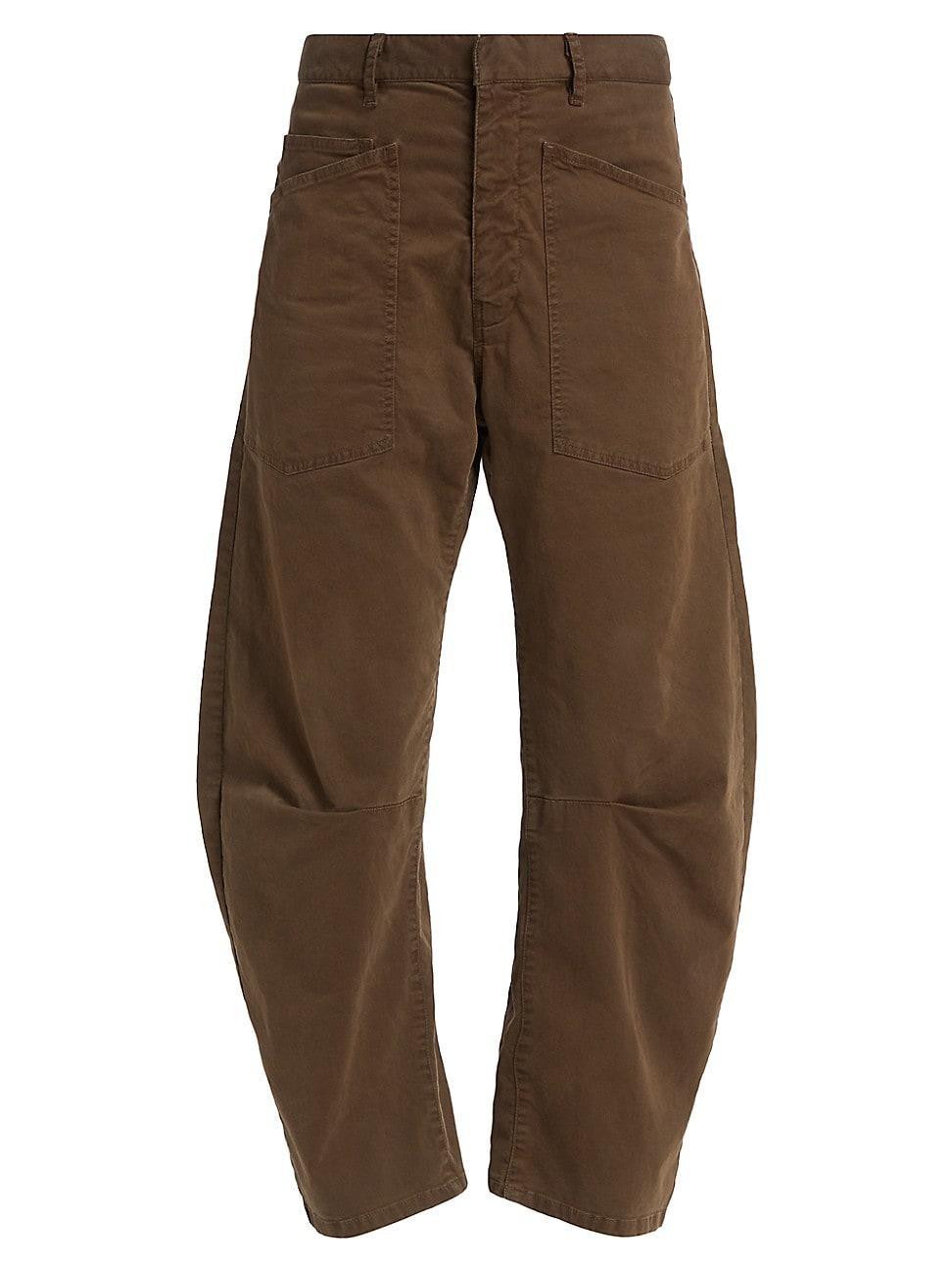 Nili Lotan Shon Twill Pants Sandstone 8 Product Image