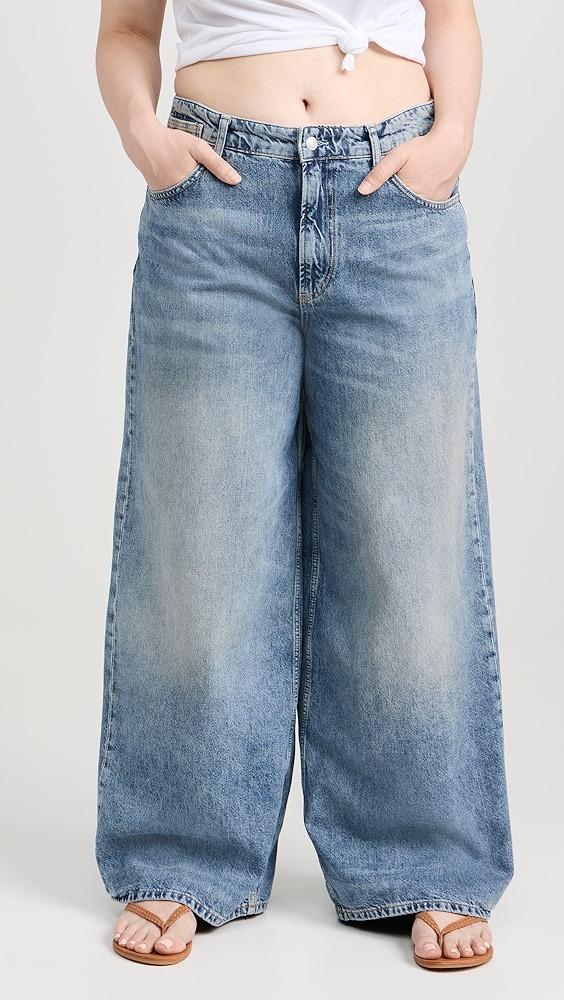 Free People Waterfalls Baggy Wide Leg Jeans | Shopbop Product Image