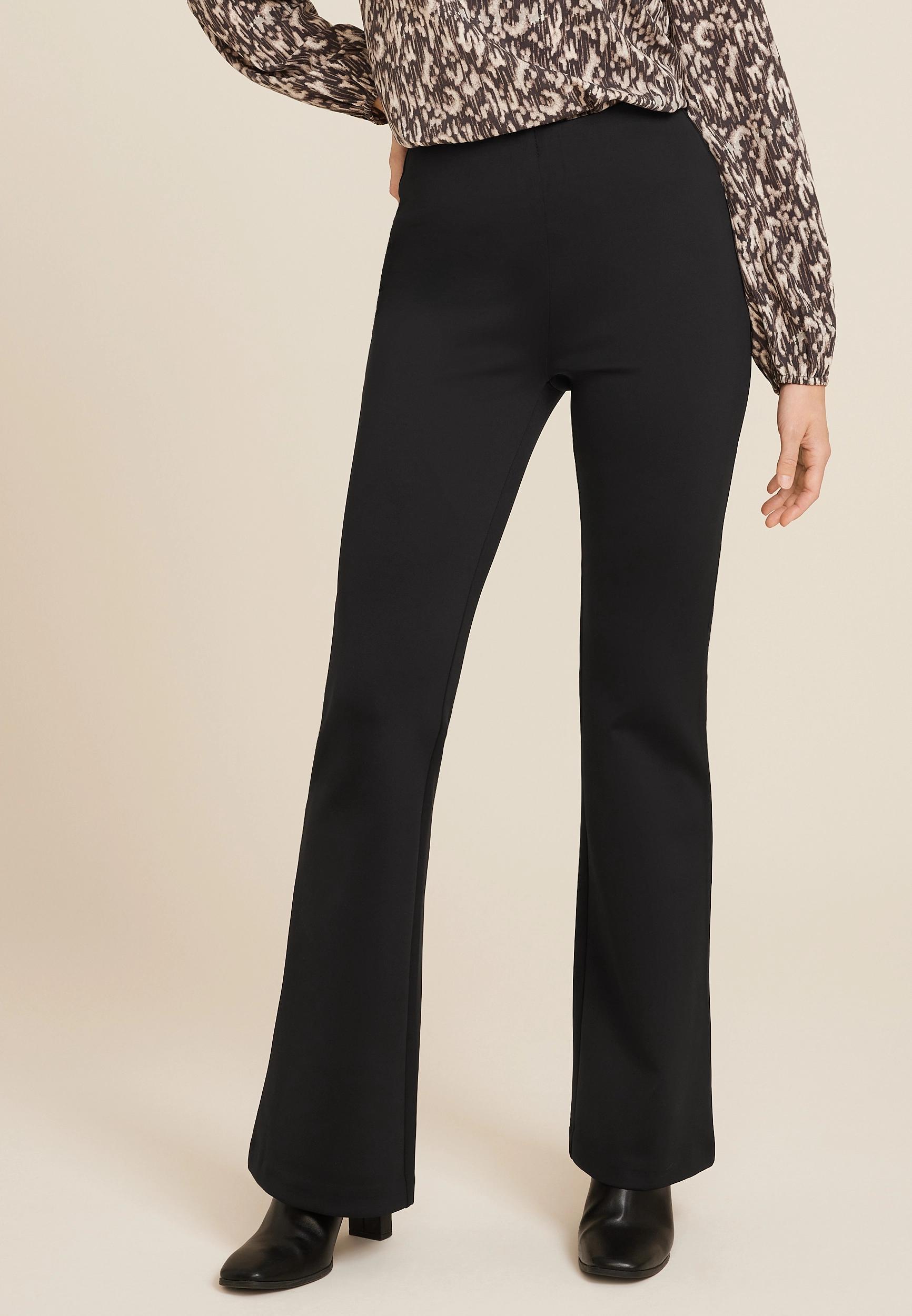 High Rise Pull On Flare Pant Product Image