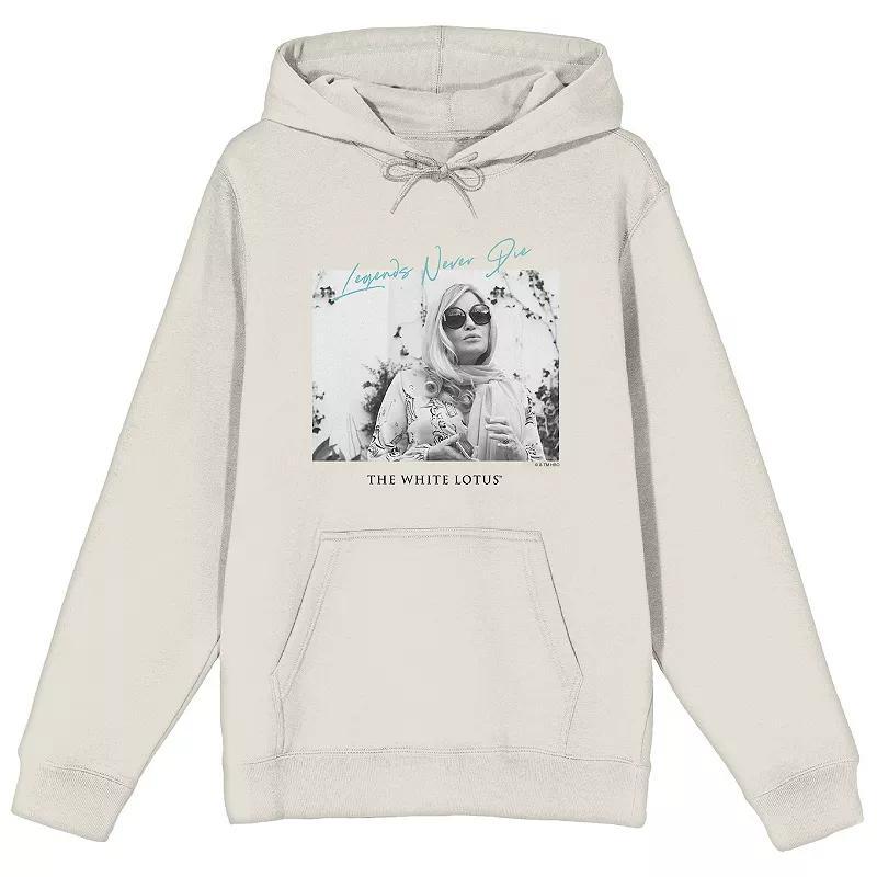 Juniors White Lotus Tanya McQuoid Legends Never Die Hoodie, Womens Product Image