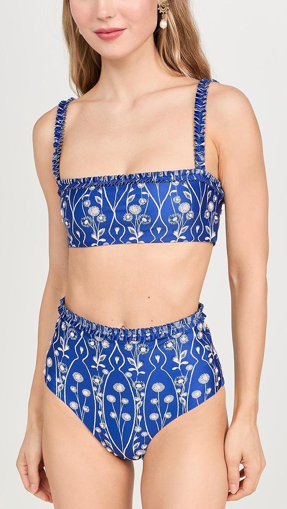 Agua by Agua Bendita Olmo Petalo Bikini Top | Shopbop Product Image