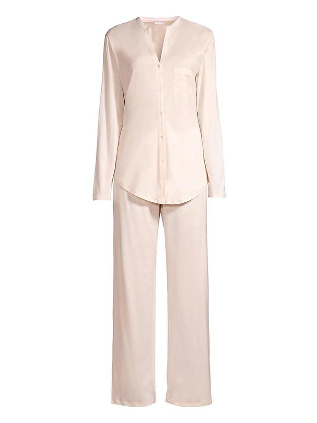 Womens Cotton Deluxe Pajama Set Product Image