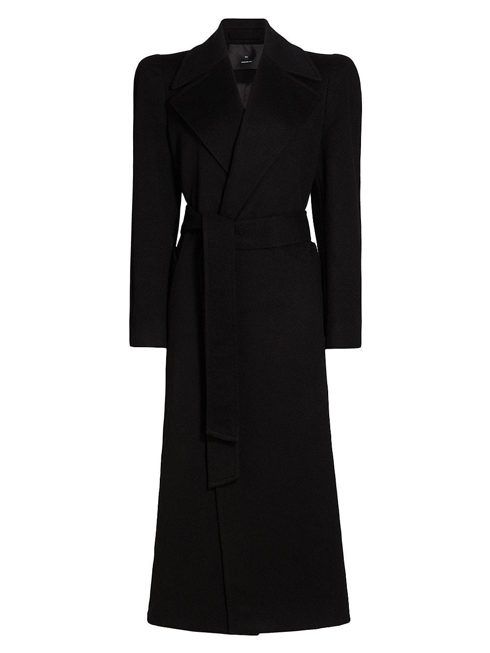 Womens RHW Wool Wrap Coat Product Image