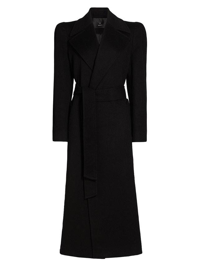 Womens RHW Wool Wrap Coat Product Image