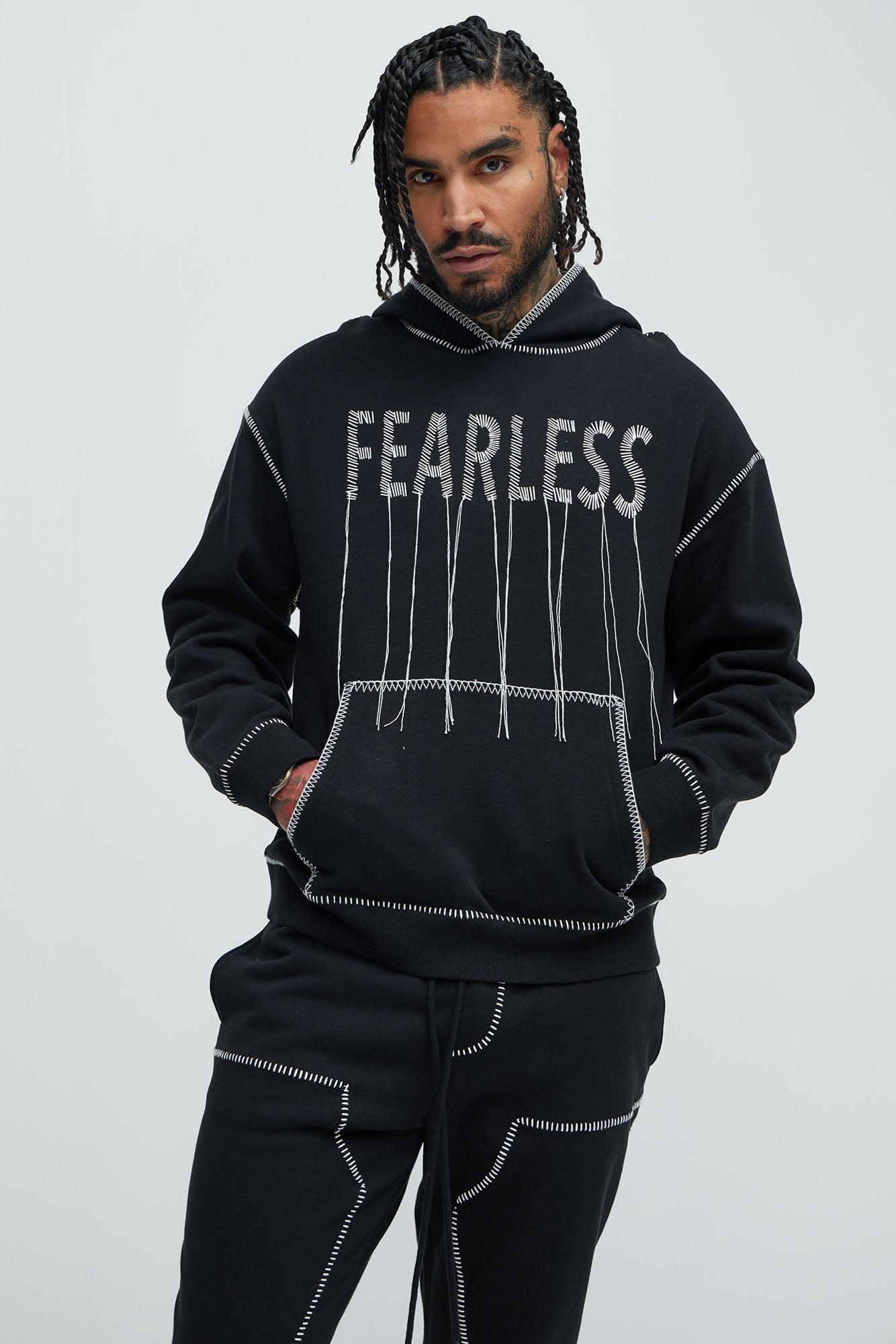 Tyson Stitch Hoodie - Black Product Image