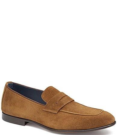 Mens Taylor Suede Penny Loafers Product Image