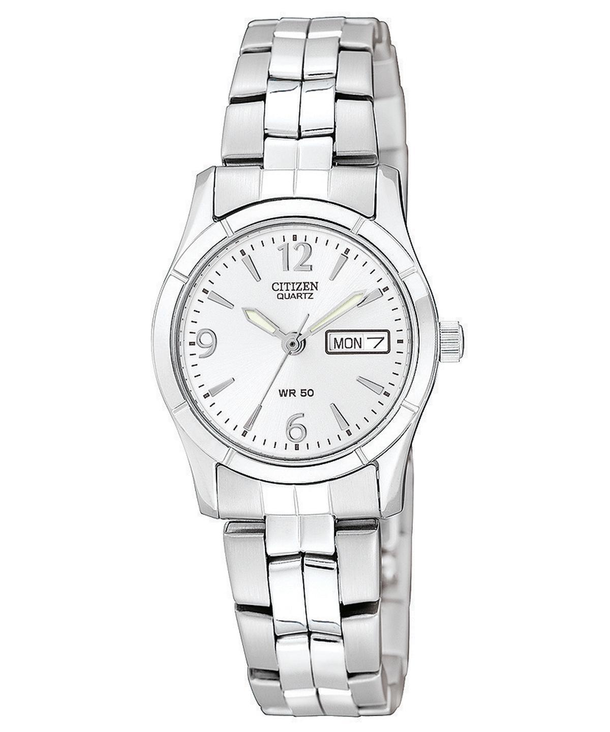 Citizen Womens Stainless Steel Watch - EQ0540-57A, Silver Tone Product Image