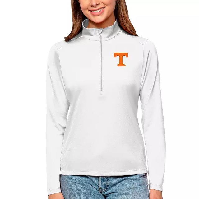 Womens Antigua Tennessee Volunteers Tribute Quarter-Zip Pullover Top Product Image