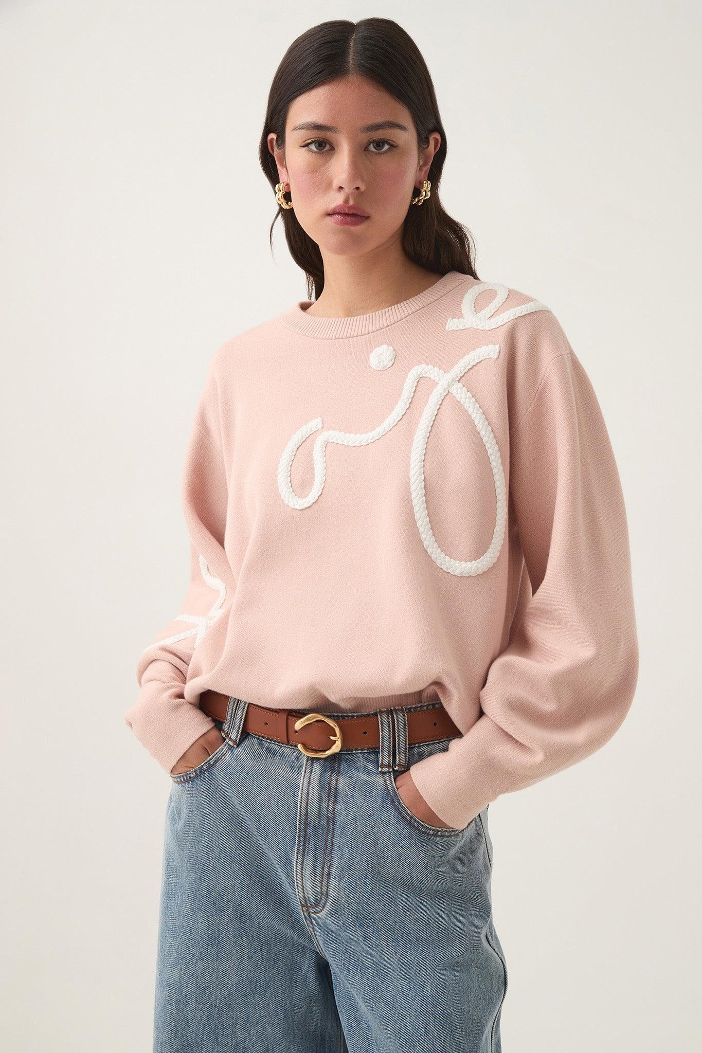 Symbol Calligraphy Knit Jumper Product Image