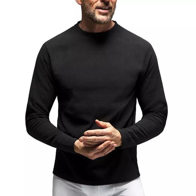 Mens Heat Holders XX-Warm Base Layer Polarfleece Thermal Top Grey Heather Product Image