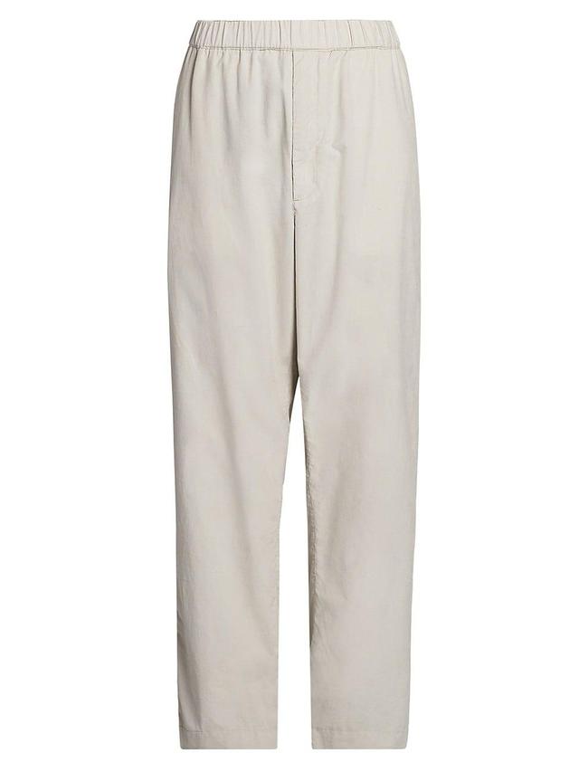 Mens Corduroy Elastic-Waist Trousers Product Image