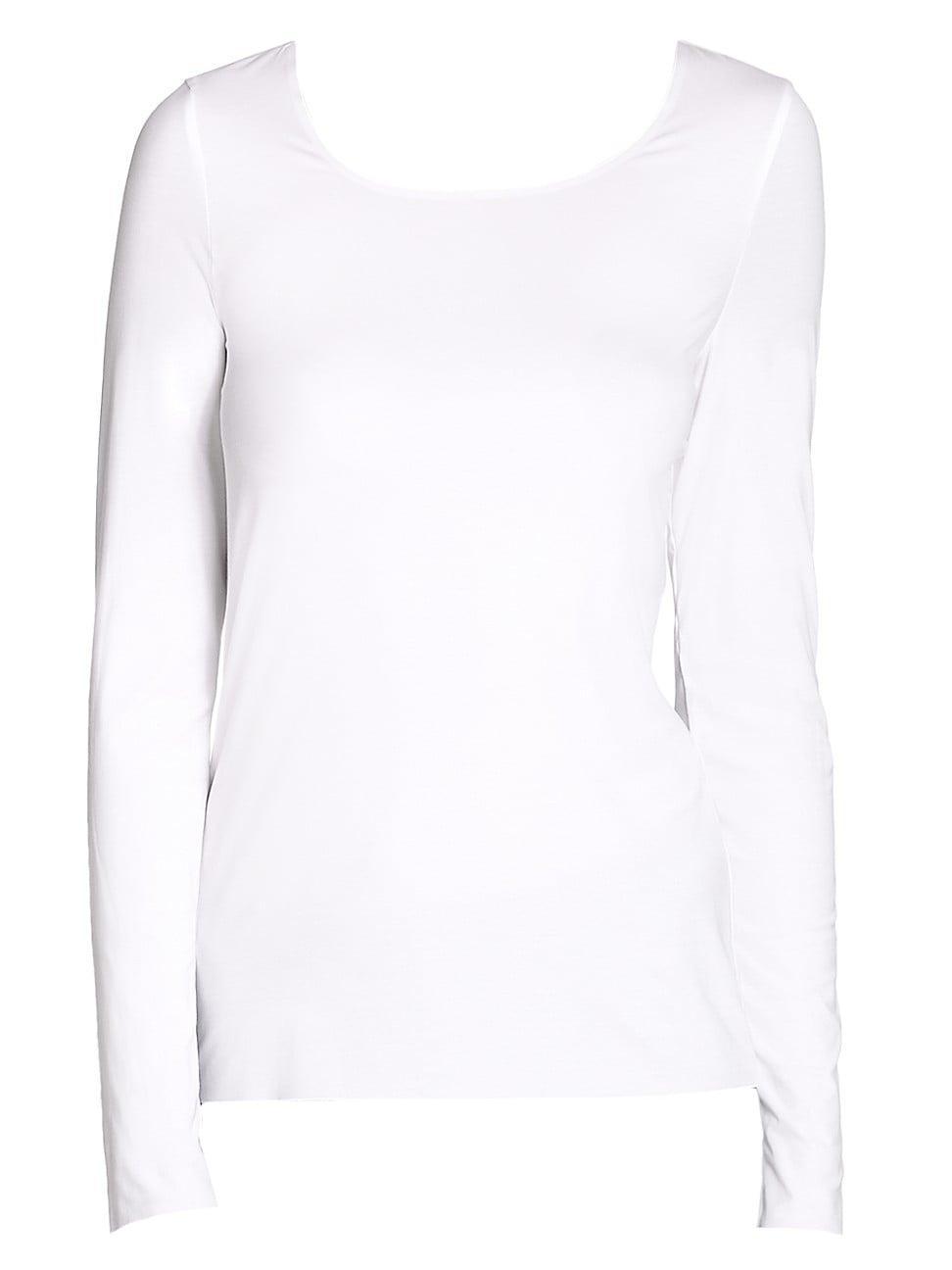 Womens Pure Long-Sleeve Tee Product Image