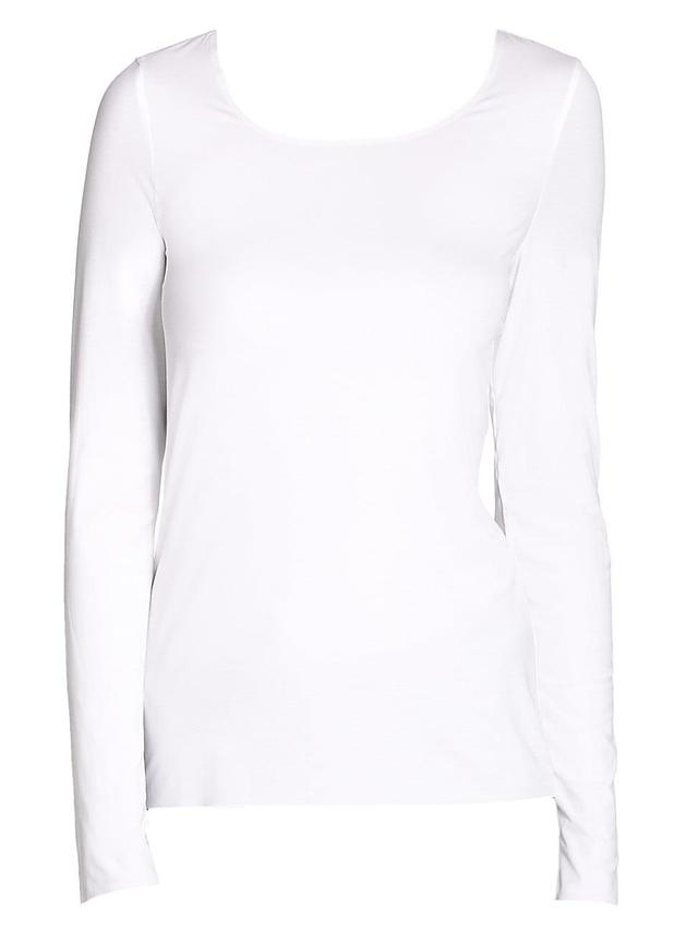 Womens Pure Long-Sleeve Tee Product Image