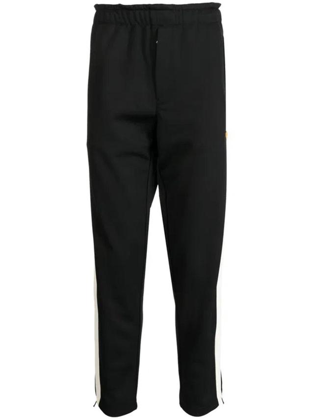 MONCLER Side-stripe Track Pants In Black Product Image