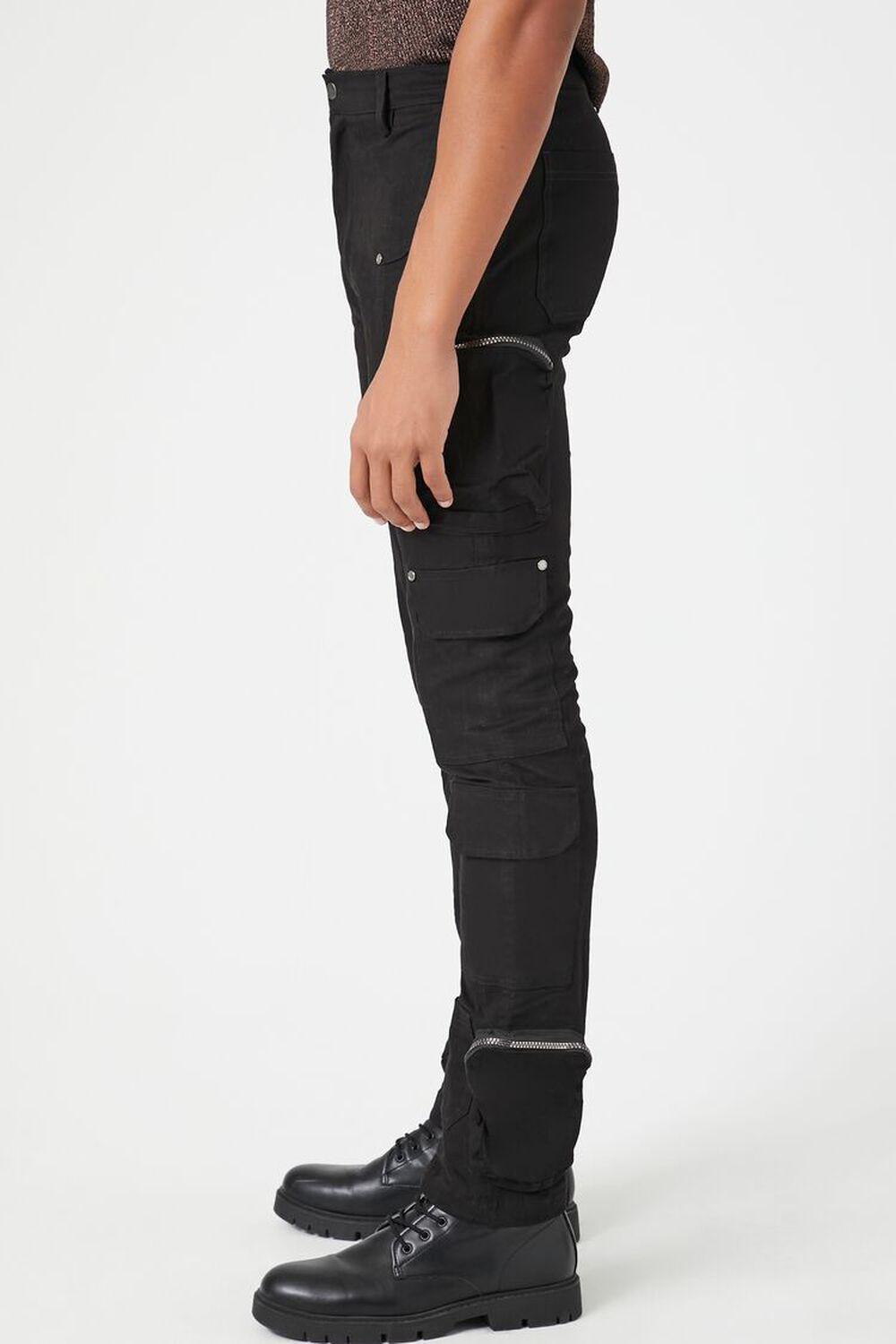 Slim-Fit 3D Pocket Pants | Forever 21 Product Image