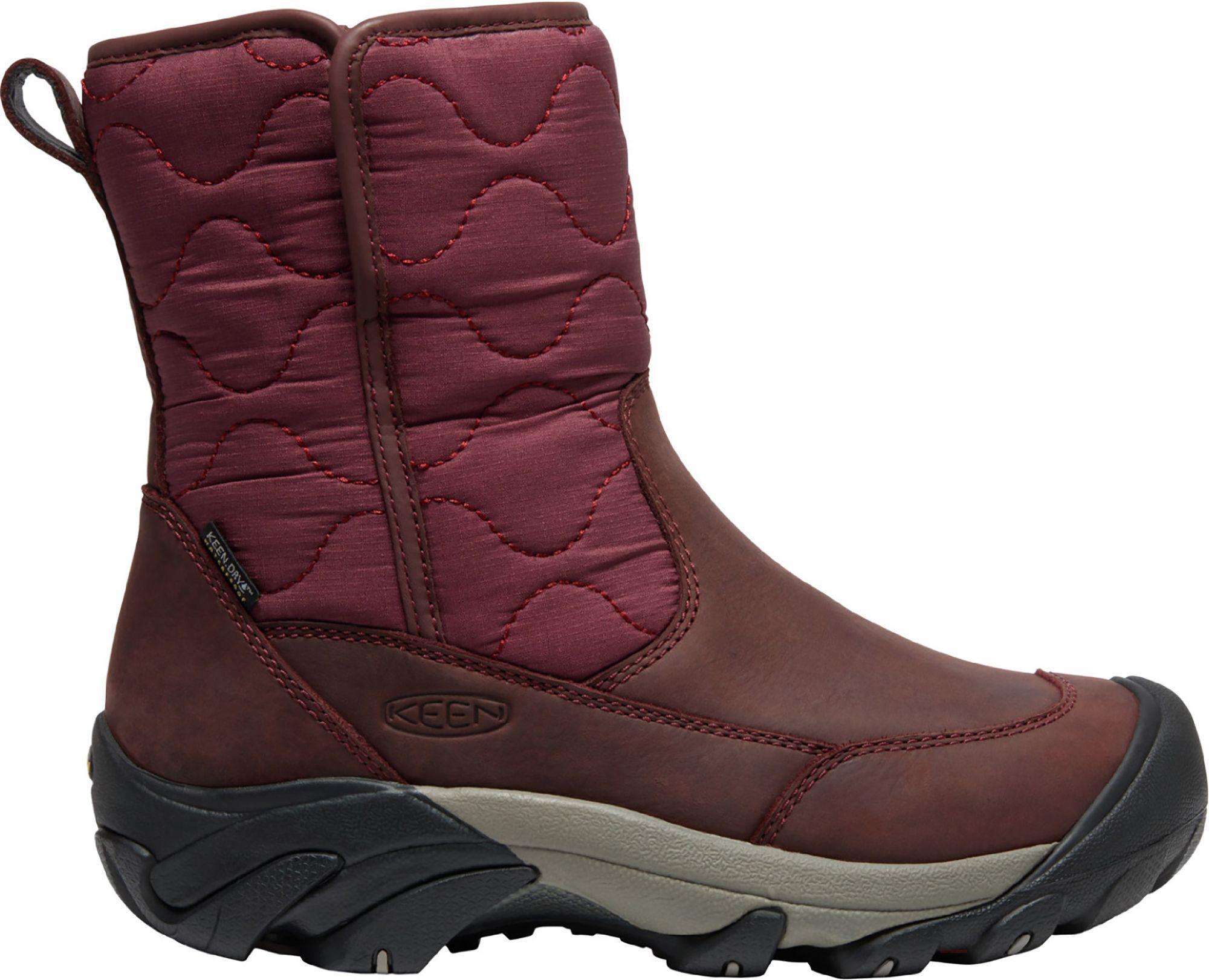 Keen Womens Betty Insulated Slip-On Waterproof Cold Weather Boots Product Image