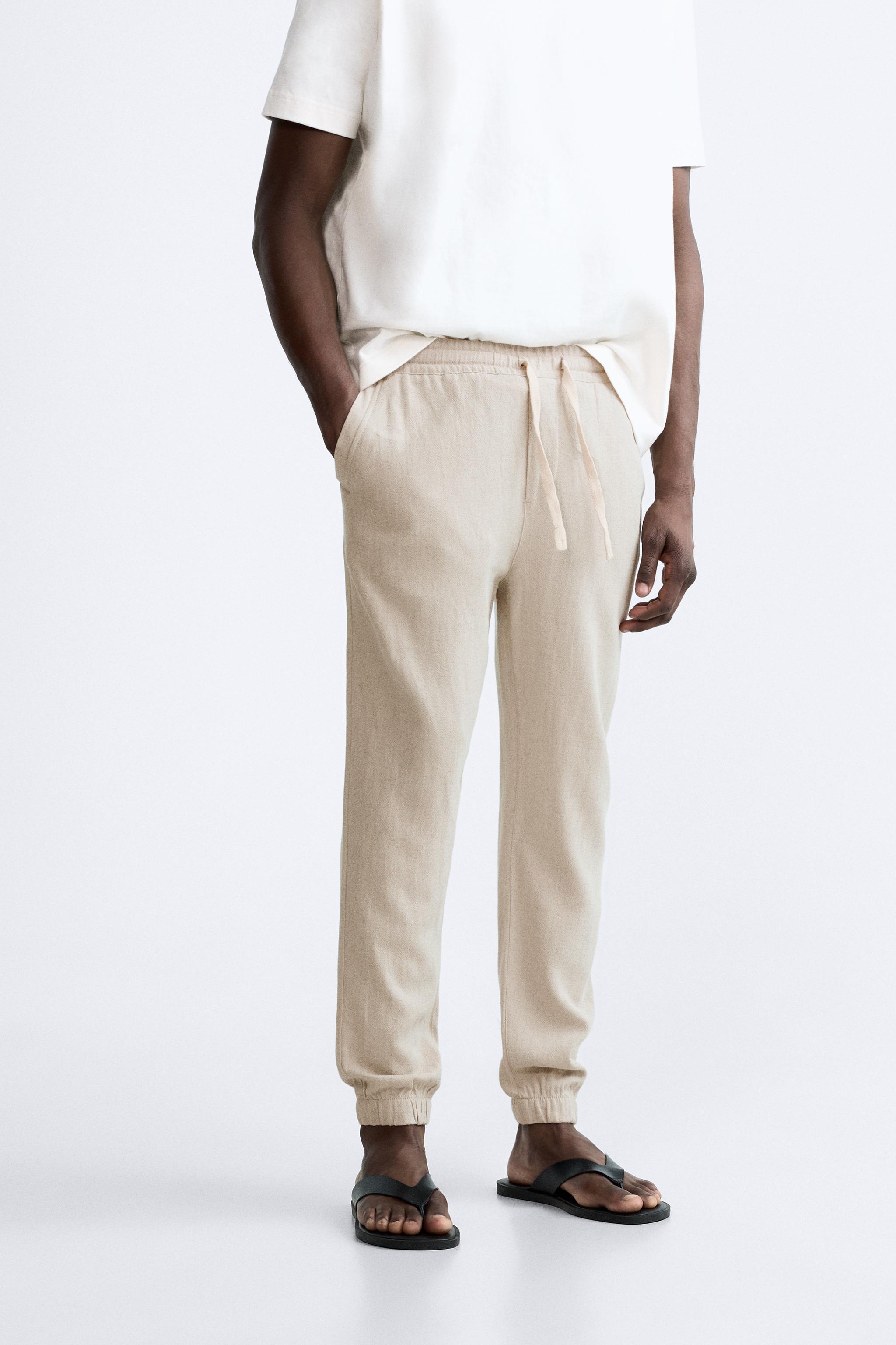 VISCOSE - LINEN PANTS Product Image