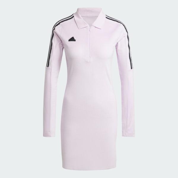 Tiro Cut 3-Stripes Stretchy Velour Dress Product Image