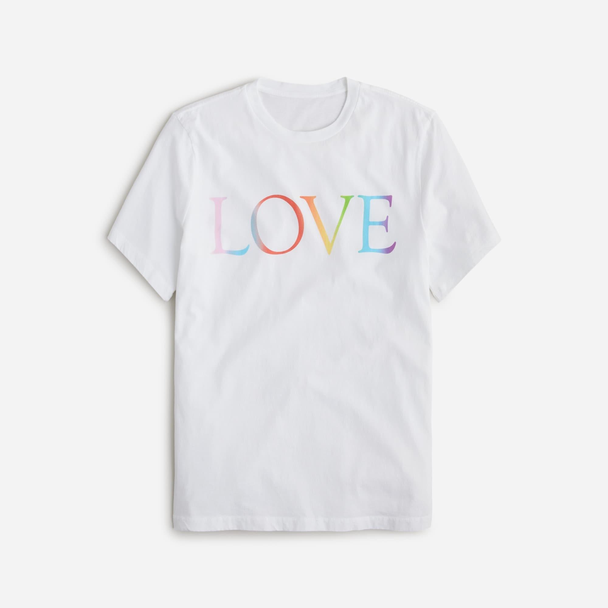 Vintage-wash cotton Pride graphic T-shirt Product Image