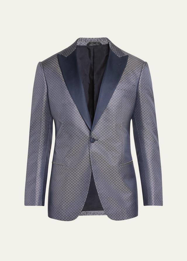 Mens Geo Jacquard Dinner Jacket Product Image