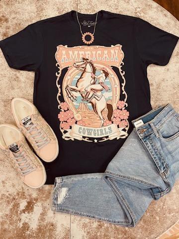 American Cowgirls Graphic Tee Product Image