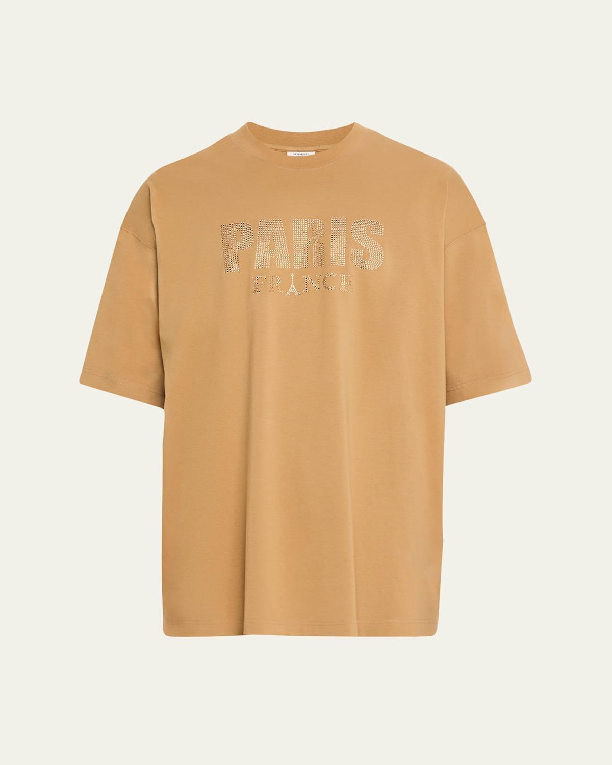 Mens Crystal Logo Oversized T-Shirt Product Image