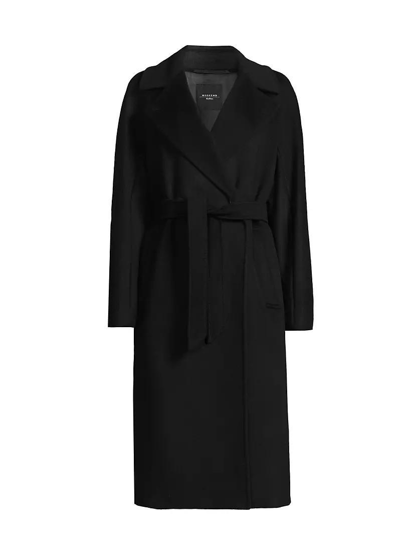 Resina Virgin Wool Belted Coat Product Image