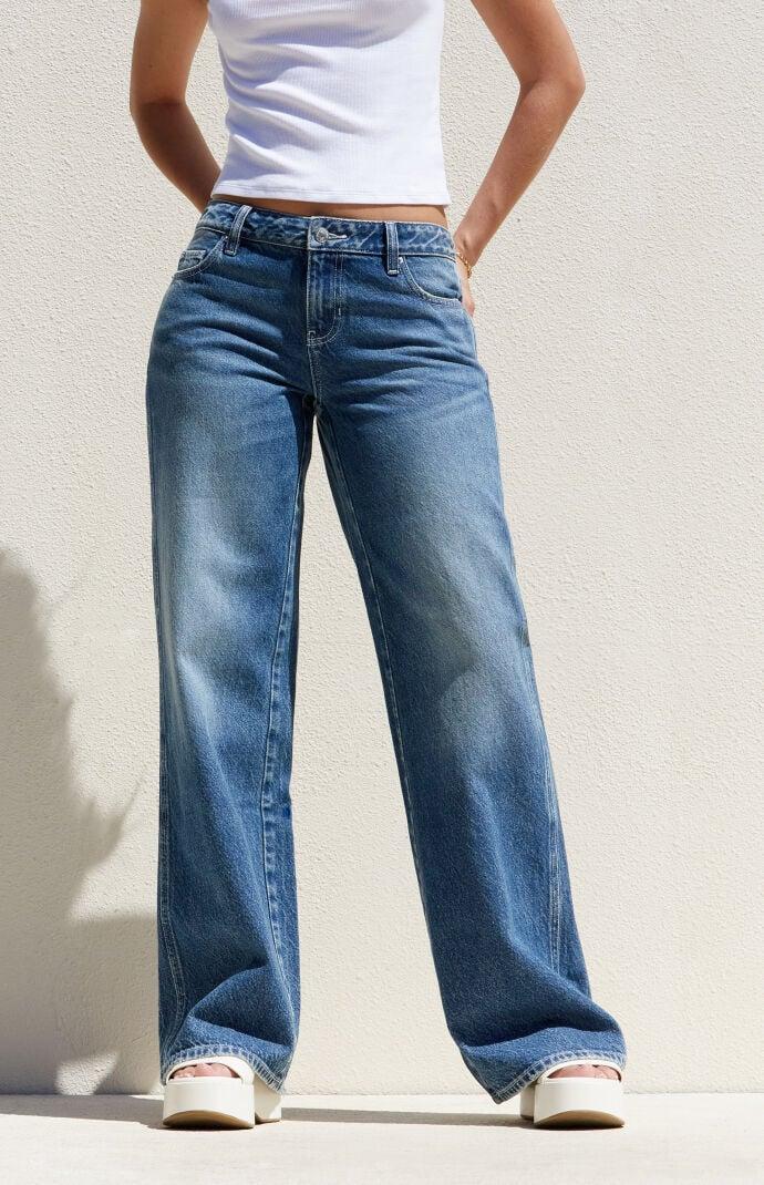 PacSun Women's Casey Low Rise Baggy Jeans Product Image