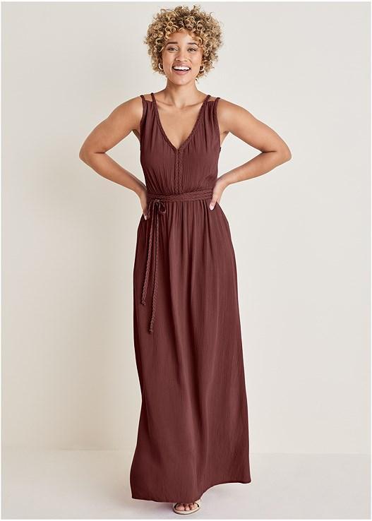 Braided Detail Maxi Dress product image