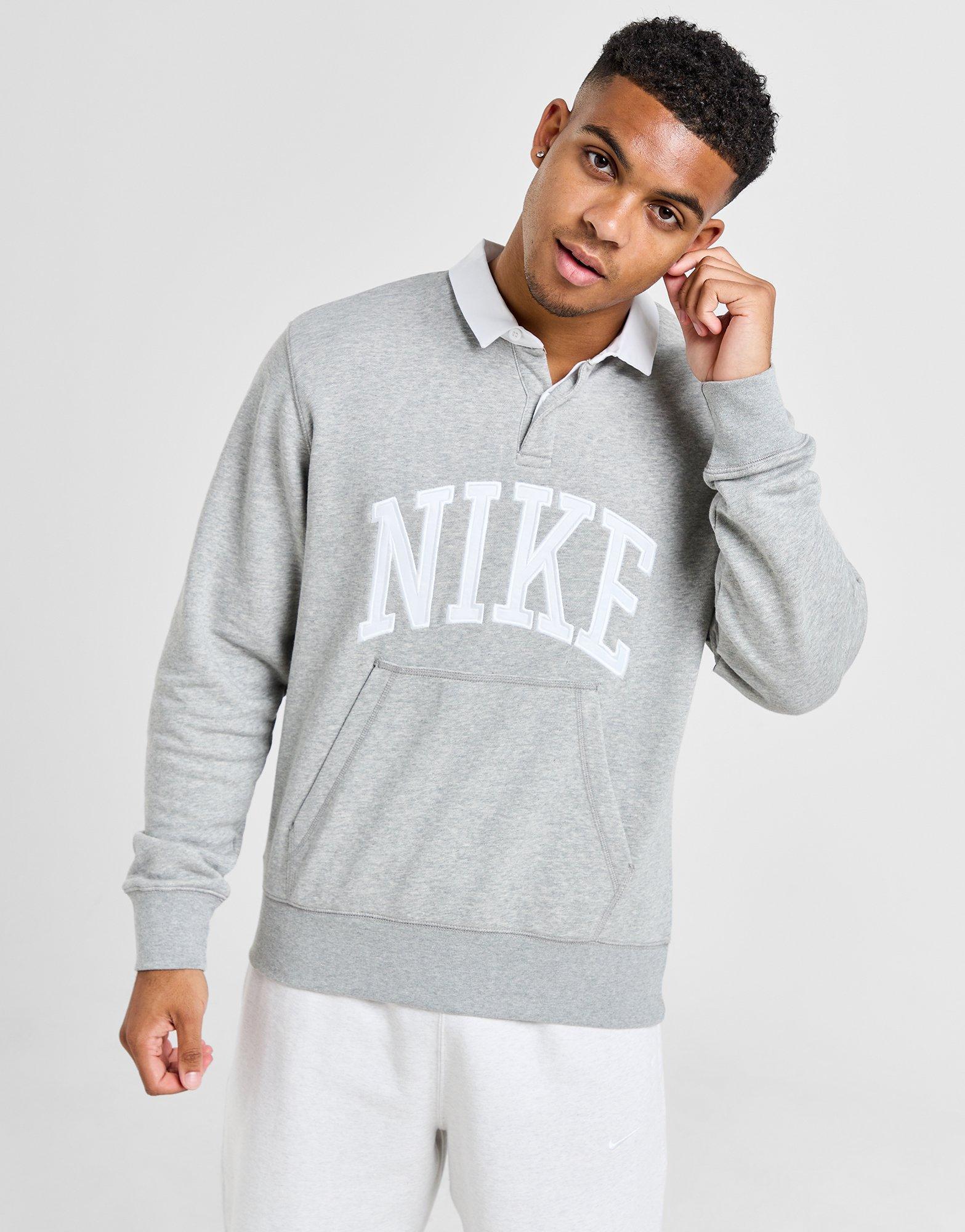 Nike Club Fleece Polo Sweatshirt Product Image