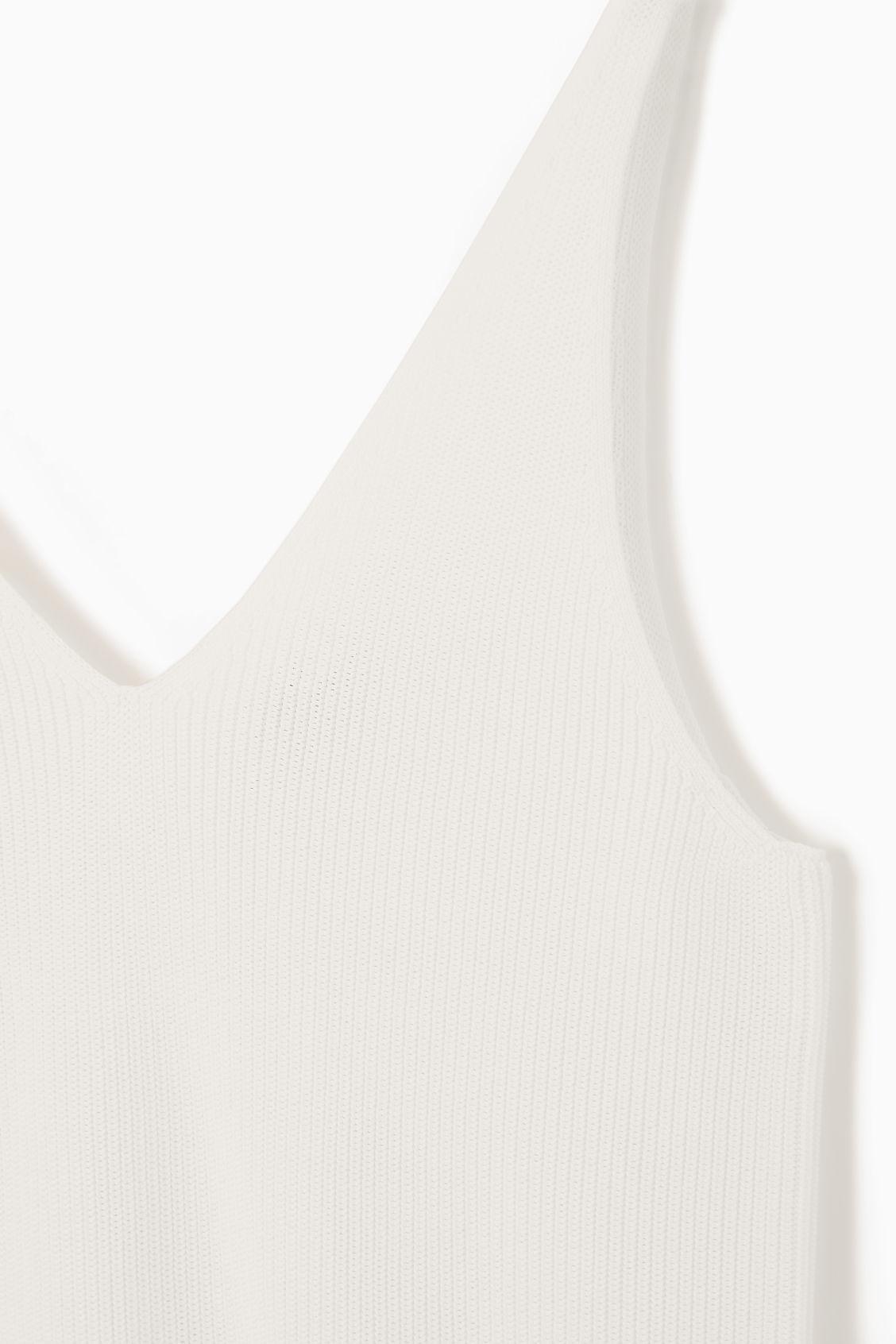 RIBBED-KNIT TANK TOP Product Image