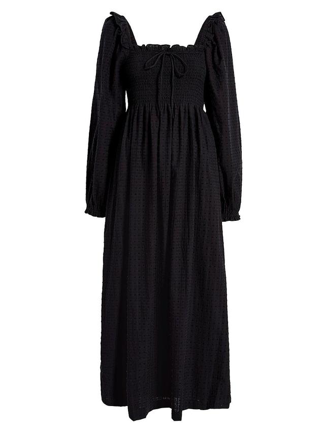 Womens The Scarlett Long-Sleeve Midi Nap Dress Product Image