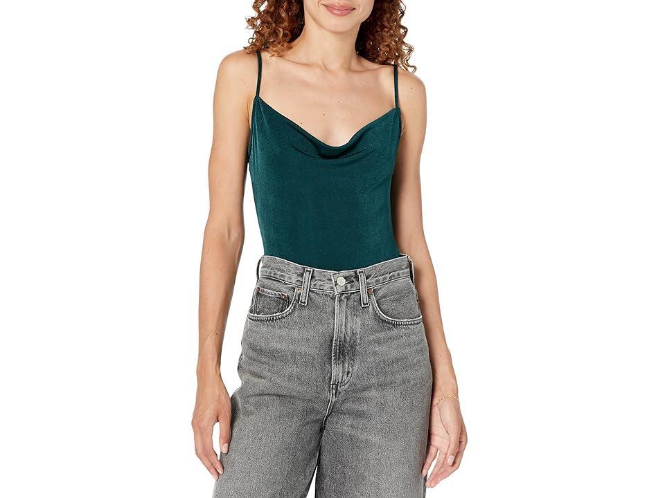 Free People Cowls in the Club Bodysuit (Pine) Women's Jumpsuit & Rompers One Piece Product Image