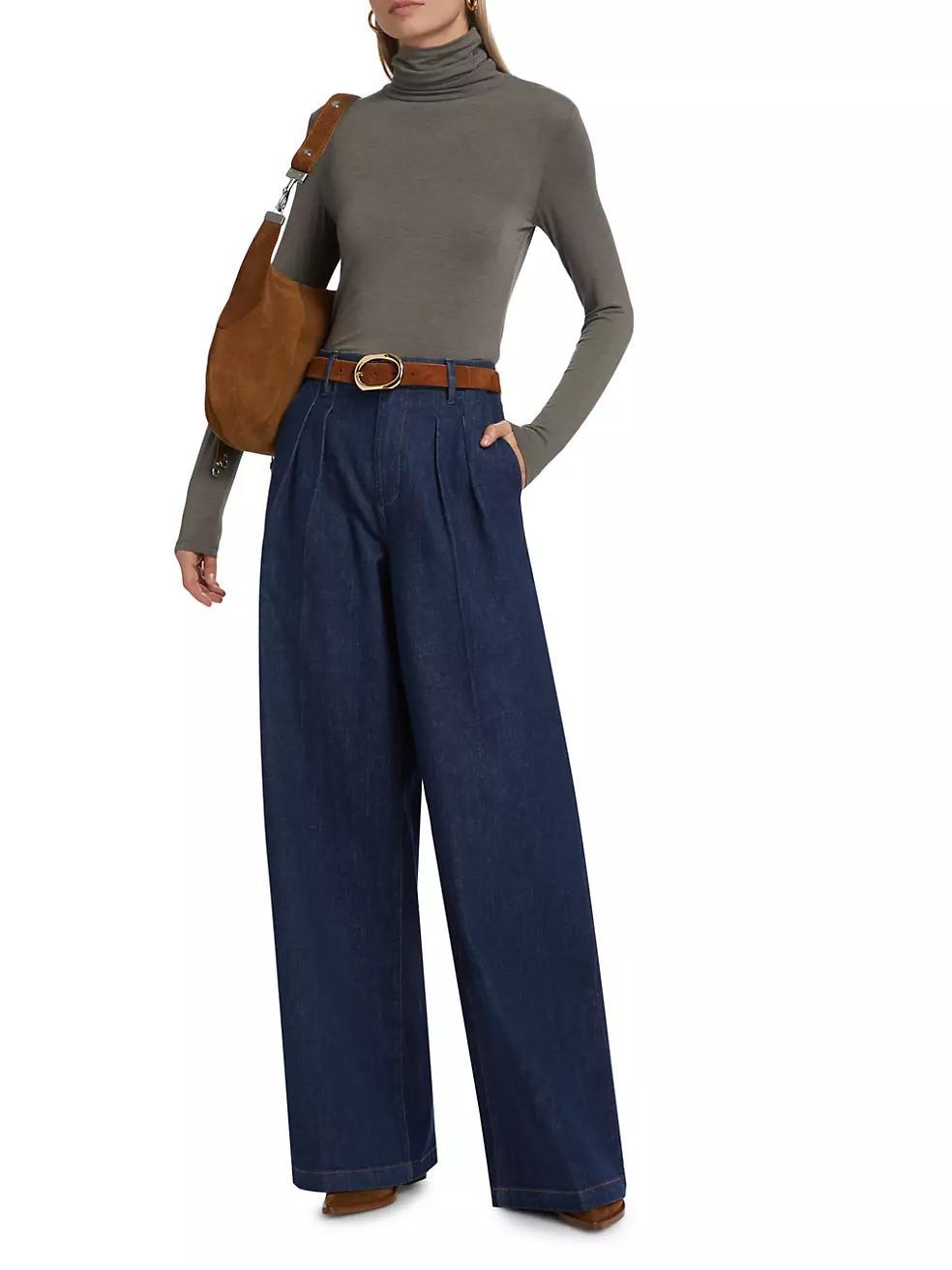 Aurora High-Rise Wide-Leg Jeans Product Image