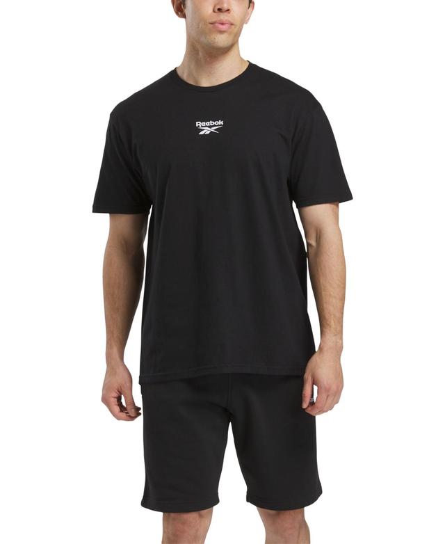 Reebok Mens Game Win Logo Graphic T-Shirt Product Image