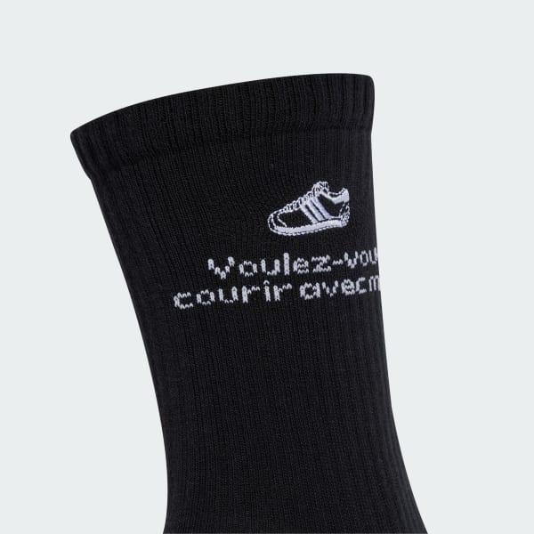 Wording Crew Socks 2 Pairs Product Image