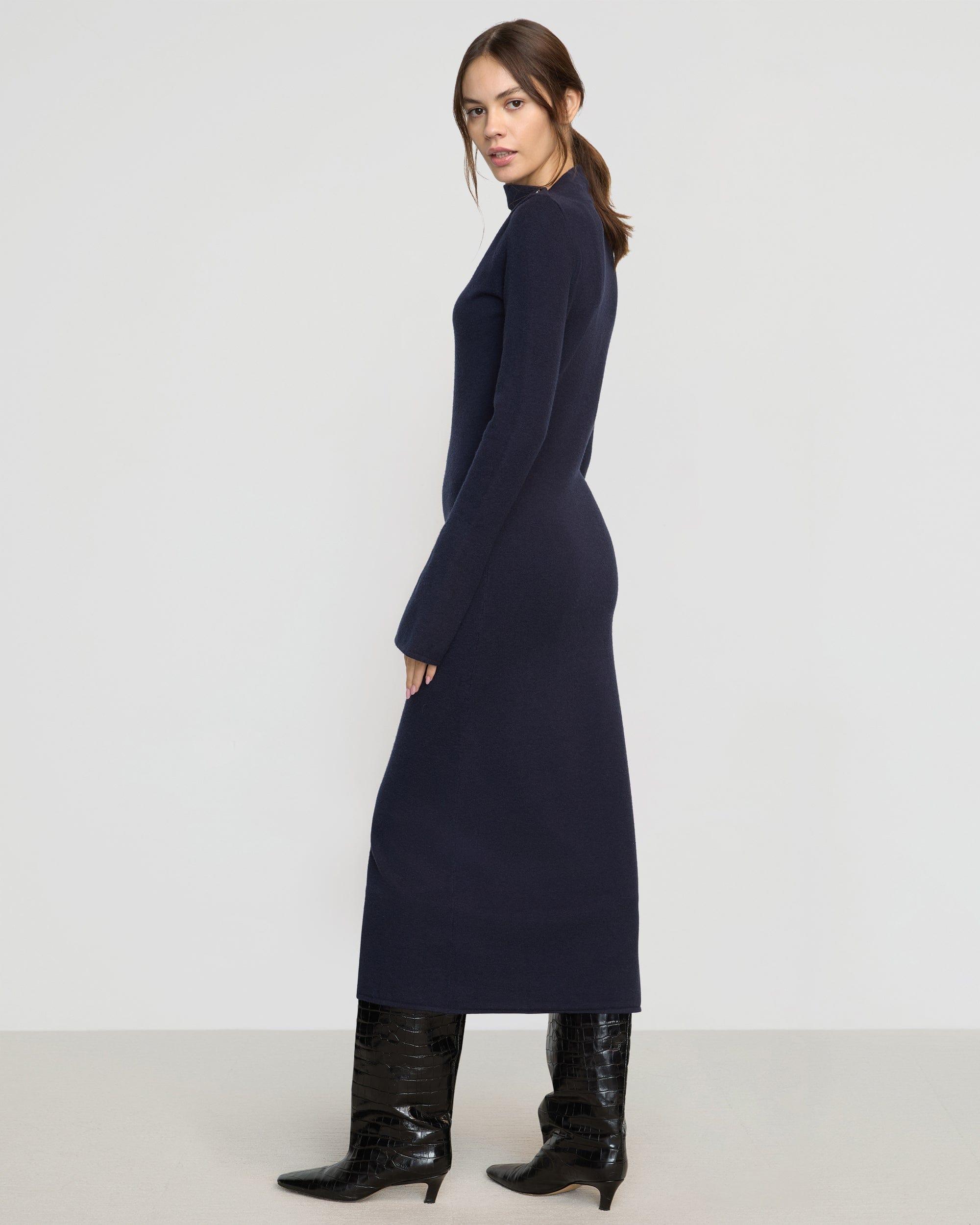 Keaton Bell-Sleeve Midi Dress Product Image