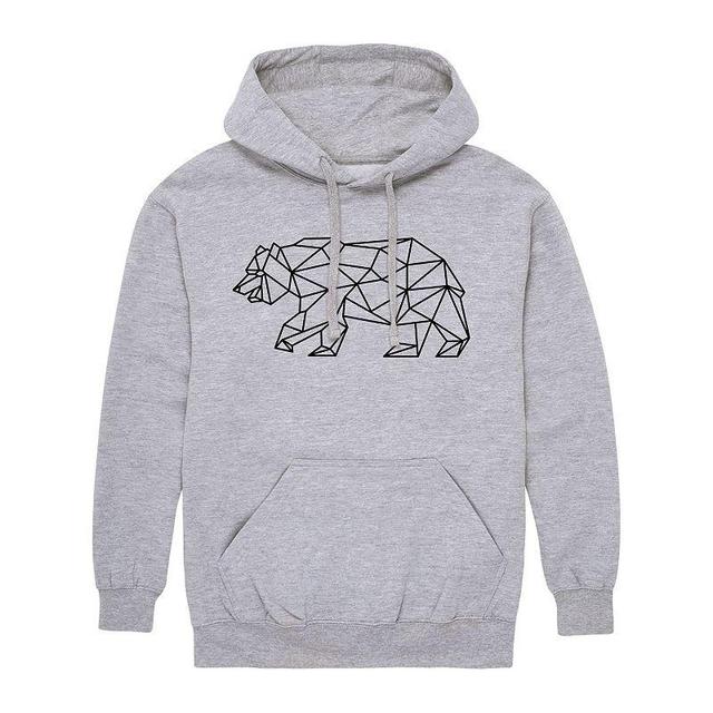 Mens Geometric Bear Hoodie Product Image