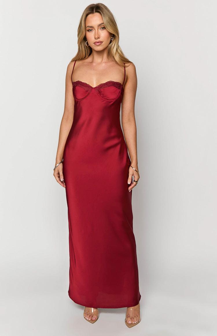 Scarlette Red Maxi Dress Product Image