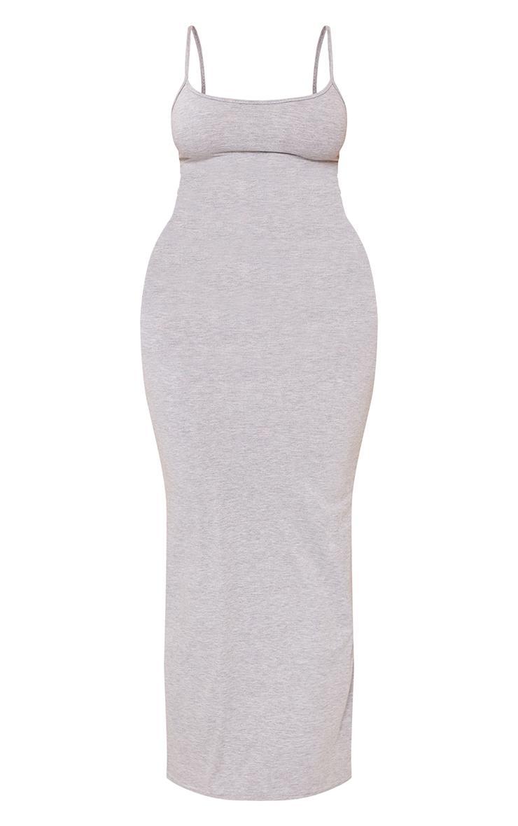 Shape Grey Marl Jersey Strappy Maxi Dress Product Image