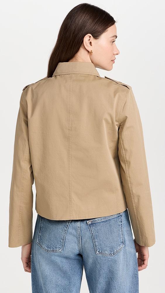 FRAME Short Trench Jacket | Shopbop Product Image