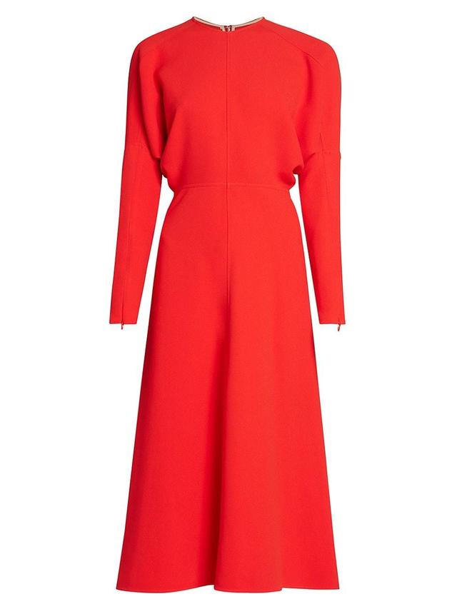 Womens Dolman-Sleeve Midi-Dress Product Image