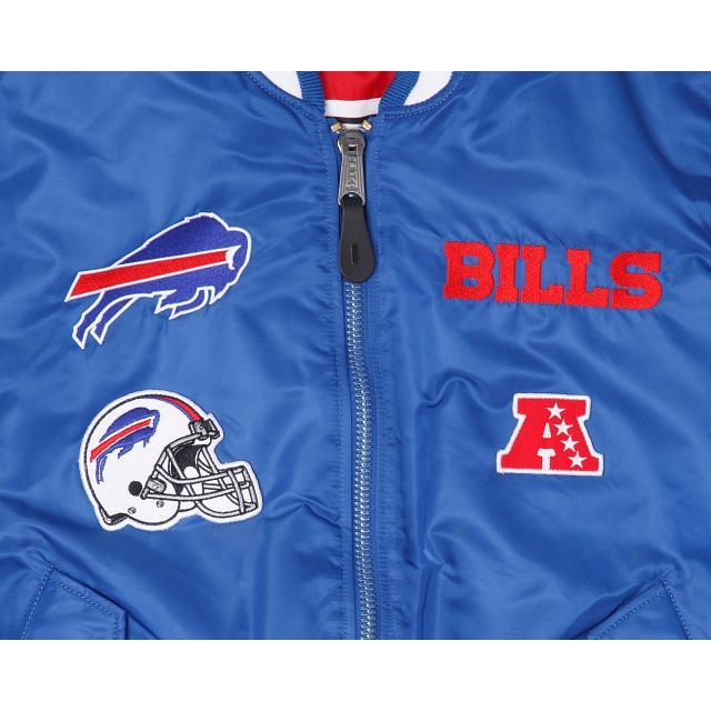 Alpha Industries X Buffalo Bills MA-1 Bomber Jacket Male Product Image