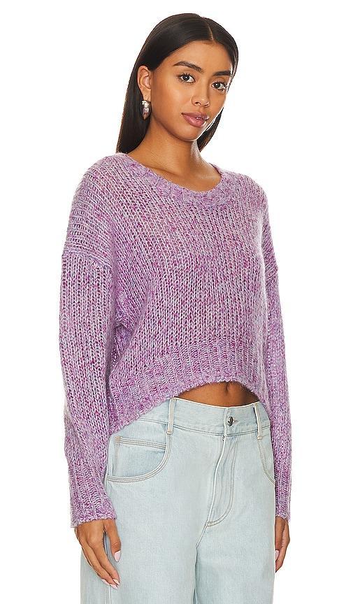 27 miles malibu Gaetana Sweater in Purple. - size XL (also in XS) Product Image