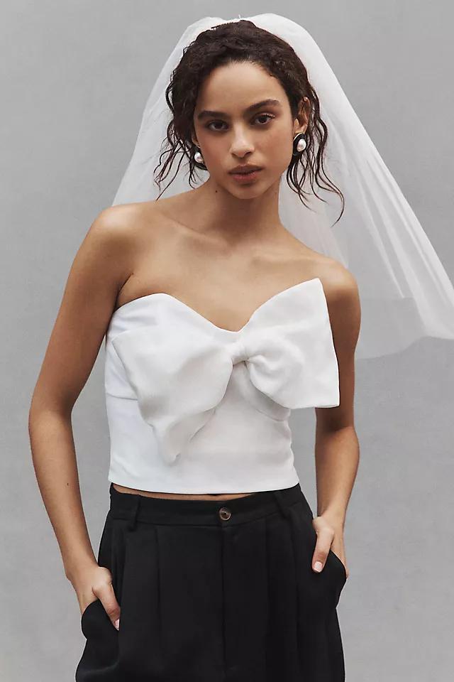 Hutch Reni Strapless Bow-Front Top product image