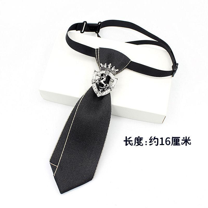 Rhinestone Patterned Necktie Product Image