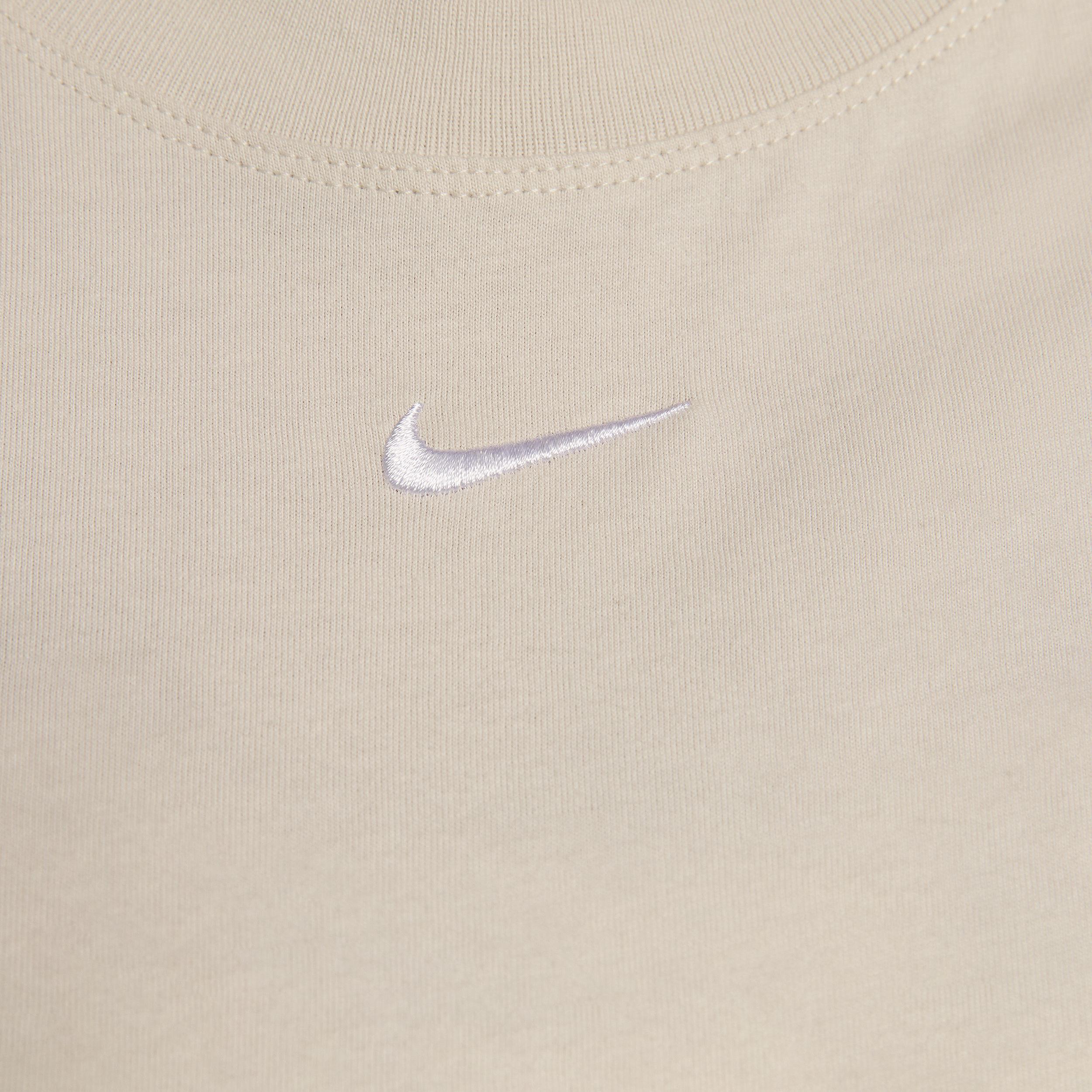 Nike Plus Size Active Sportswear Essential Womens Logo T-Shirt - White Product Image