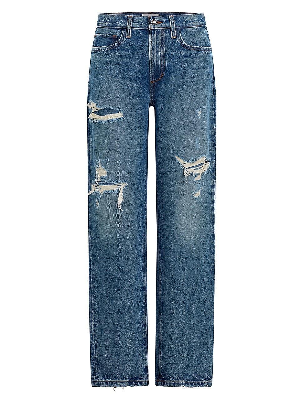 Womens The Tommy Distressed Jeans Product Image