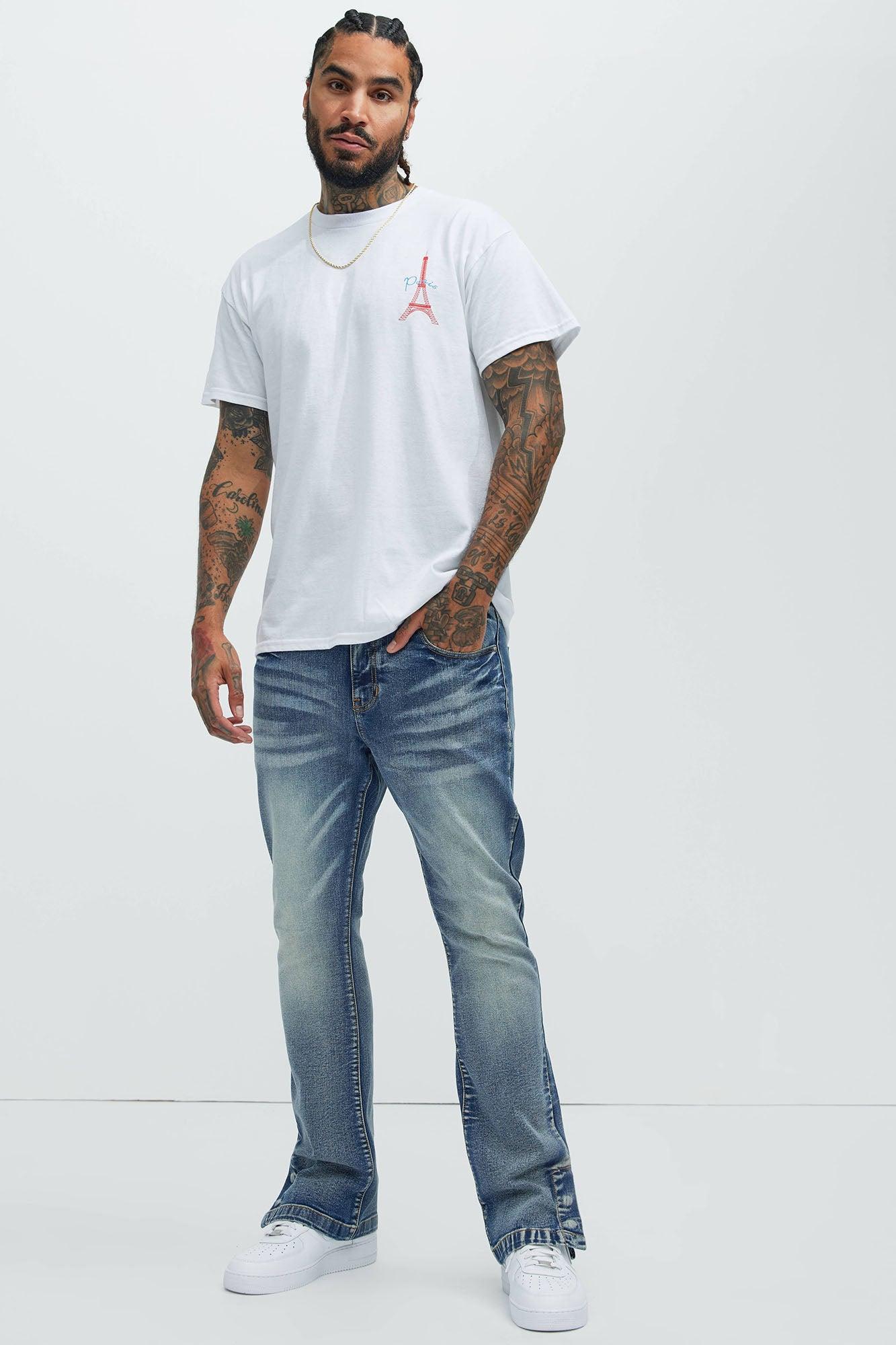 Ville Lumiere Short Sleeve Tee - White Product Image