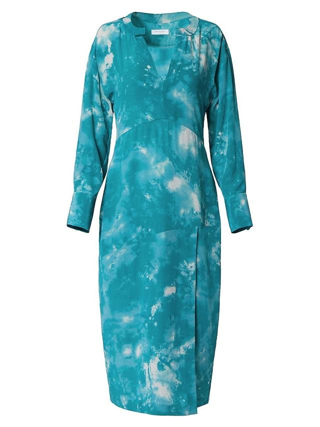 Womens Joelle Dyed Midi-Dress Product Image